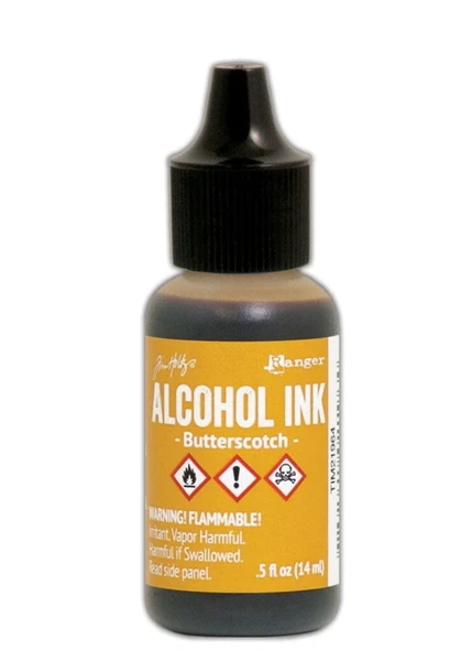 Tim Holtz Ranger Alcohol Ink .05oz - Butterscotch - TIM21964