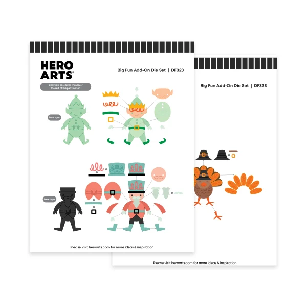 Hero Arts - Parade Day- I Want It All Bundle  - WB1226