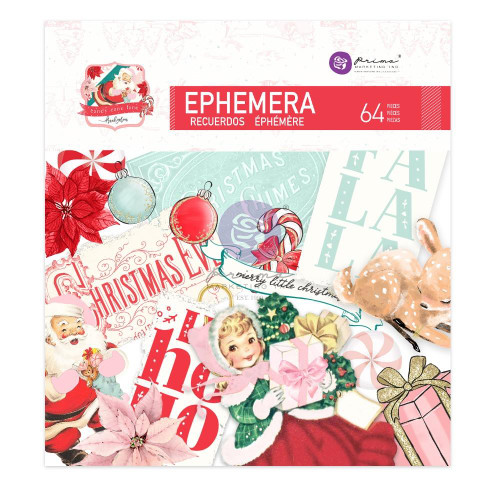 Pink Dream Adhesive Backed Ephemera - Create Happiness - Stamperia