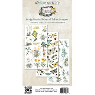 49 And Market - Rub-On Transfer Set - Botanical - Krafty Garden - KG26603