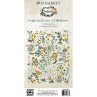 49 And Market - Laser Cut Outs - Krafty Garden - Wildflowers - KG26634