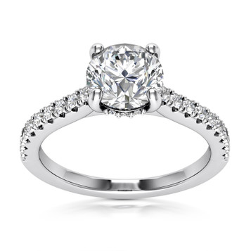 3/4ct  Solitare LabGrown diamond 14k gold