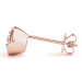 basal earring lab grown diamond 14k gold basal earring lab grown diamond 14k gold