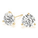 martini studs earring 14k gold martini studs earring 14k gold