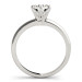 Six prong solitar with lab grown diamond 14k gold Six prong solitar with lab grown diamond 14k gold