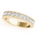 Mill grain channel lab grown Diamond band Mill grain channel lab grown Diamond band