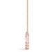 EMERALD CUT & ROUND PENDANT EMERALD CUT & ROUND PENDANT