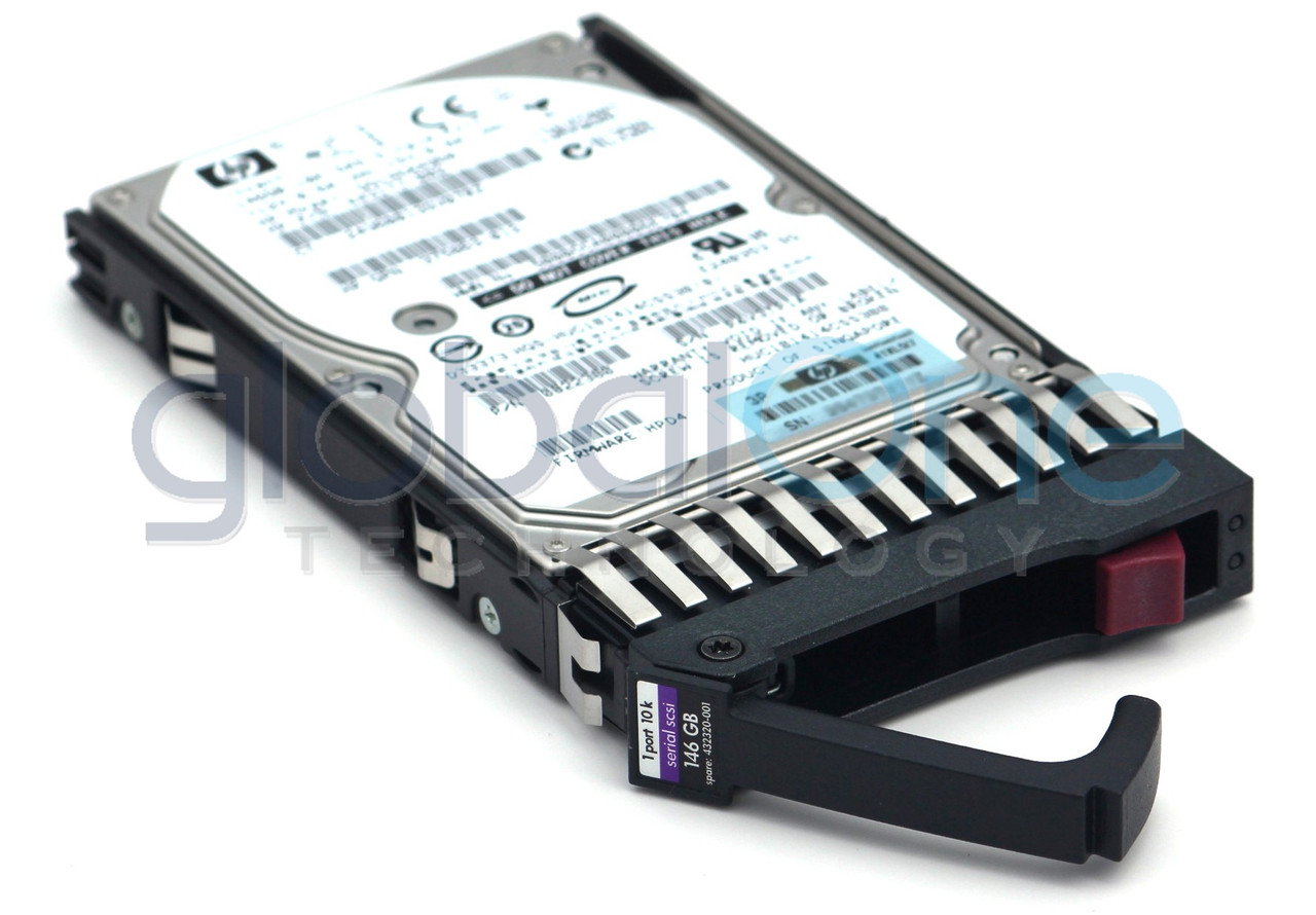 HPE 146GB SAS 3G 10K SFF SP HDD (431958-B21) for ProLiant G5-G7
