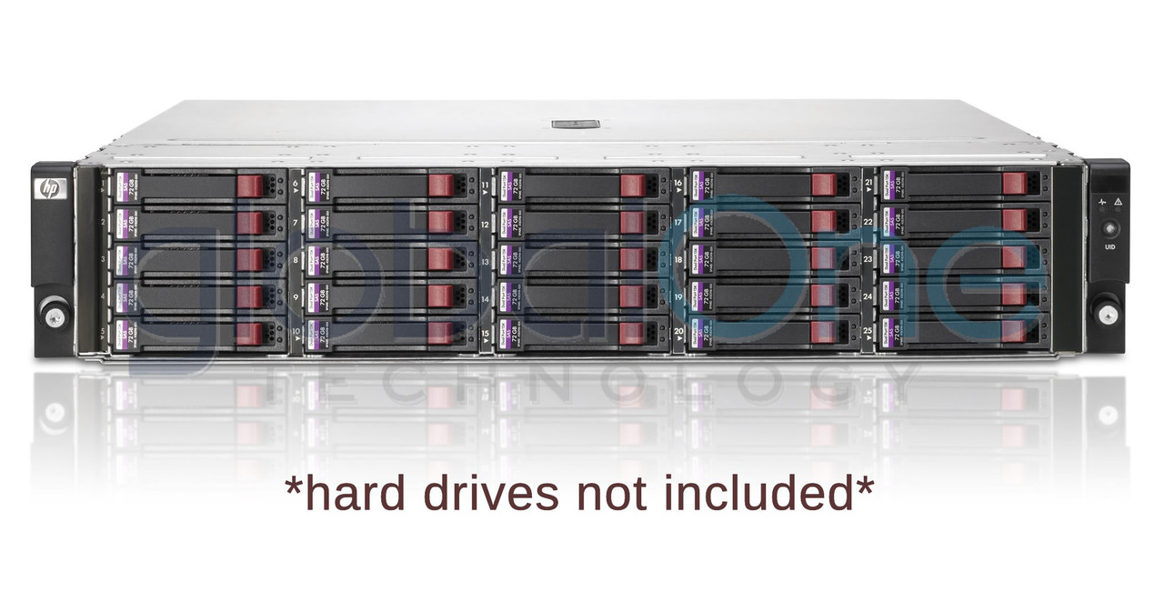 HPE D2700 Disk Enclosure (AJ941A) 25 SFF Bay SAS Storage | Qty