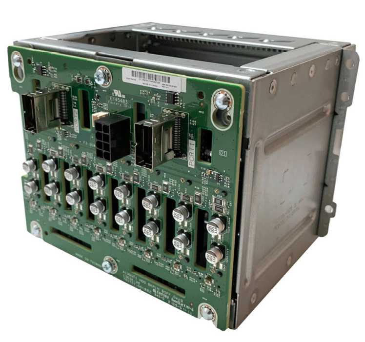 HPE 8SFF Drive Backplane Cage Kit (874568-B21) for ML350 Gen10