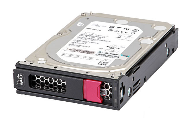 HPE 834031-B21 8TB SAS 12G 7.2K LFF LP 512e DS HDD | Fast Ship