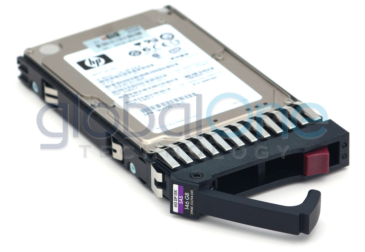 HP 146GB 6G SAS 15K 2.5IN DP ENT HDD S-B - 512547-S21並行輸入