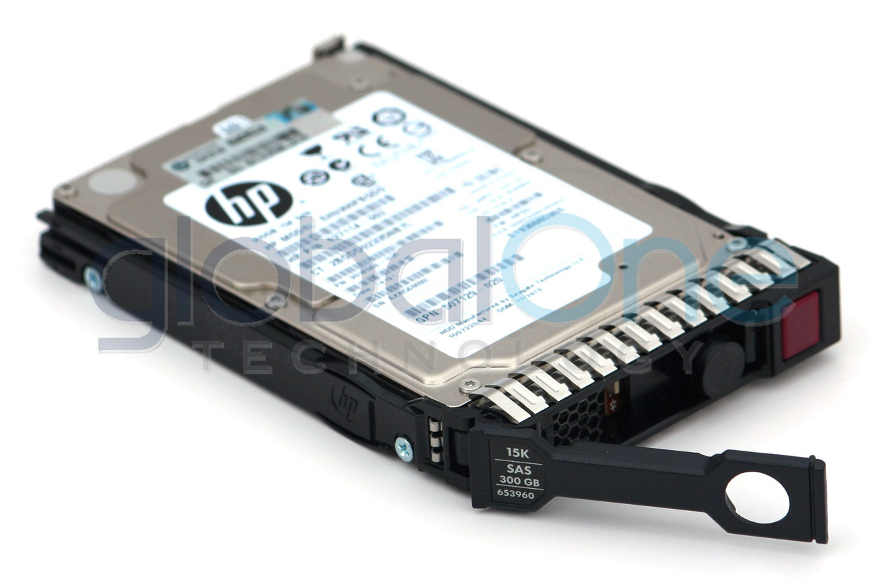 HPE 300GB SAS 6G 15K SFF SC HDD (653960-001) for ProLiant Gen8