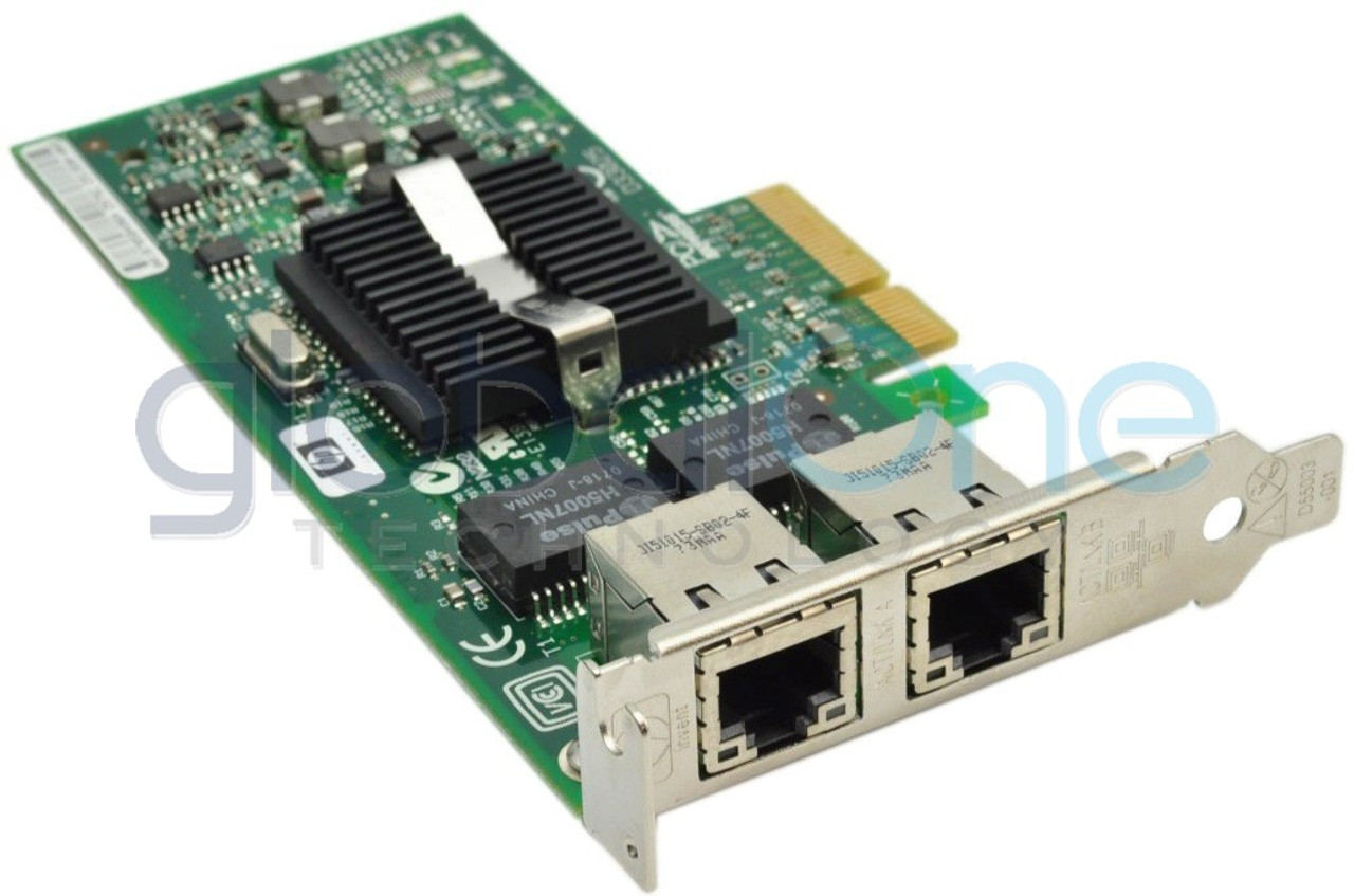 412646-001 HPE NC360T PCI Express Dual Port Gigabit Server Adapter (HPE  Spare #: 412651-001)