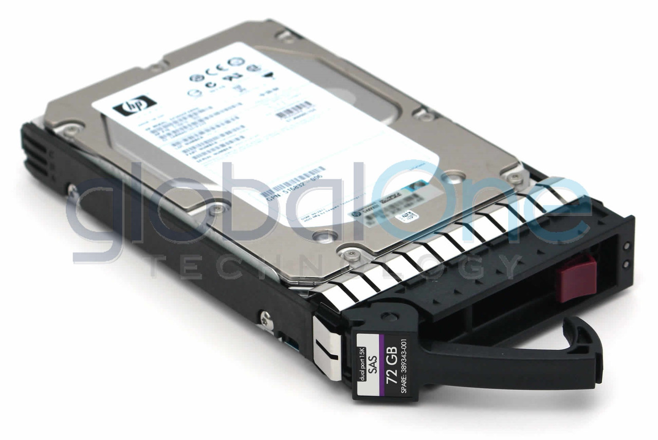 ヒューレット・パッカード HDD 72GB SAS 15K Dual-Port 3.5-