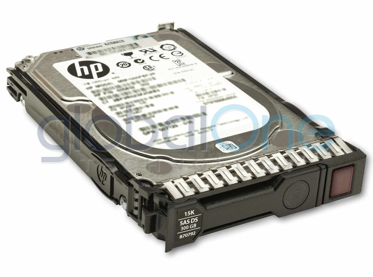 HP 870792-001 HPE 300GB SAS 15K SFF SC DS HDD - その他PCパーツ