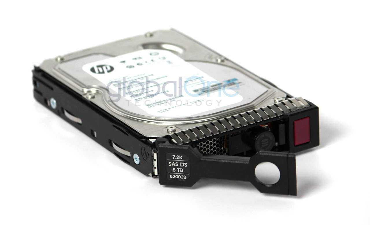 HPE 8TB SAS 12G 7.2K LFF SC 512e HDD (820032-001) for Gen9/Gen10