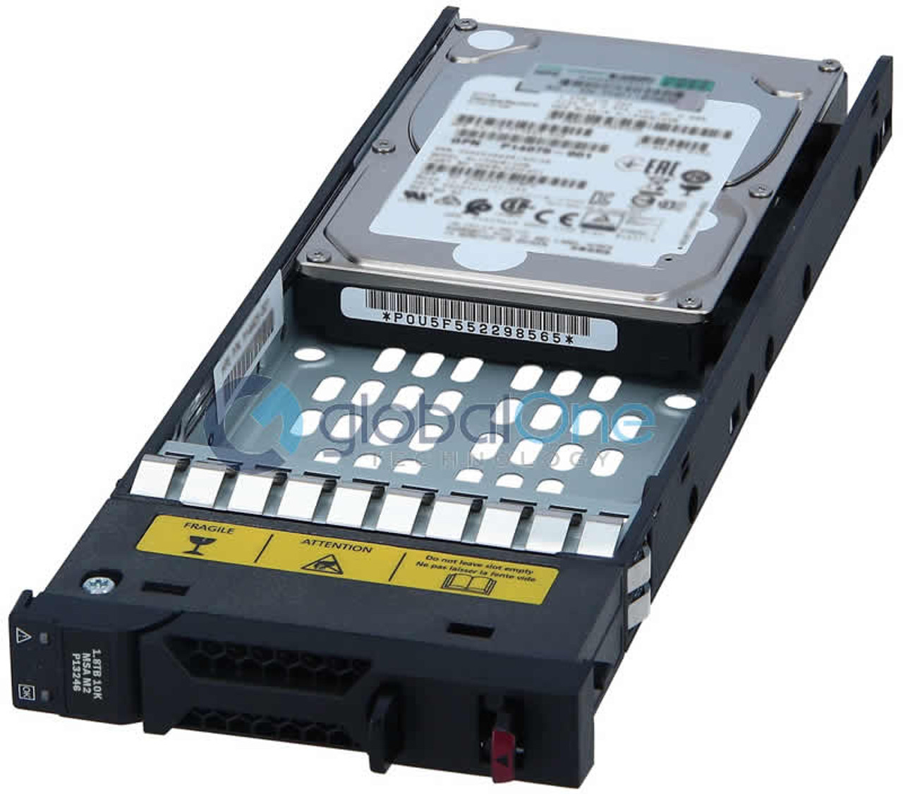 P13246-001 HPE MSA 1.8TB SAS 12G Enterprise 10K SFF (2.5in) M2 HDD (HPE  Option #: R0Q56A)