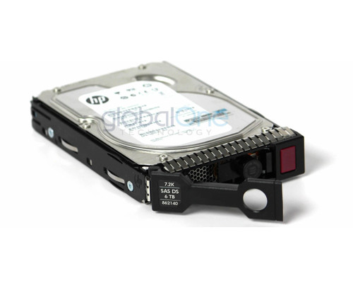 862140-001 | HPE 6TB SAS 12G Midline 7.2K LFF 3.5in SC 512e HDD