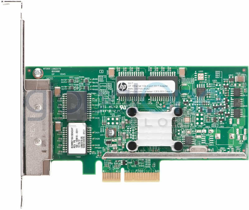 HPE Ethernet 1Gb 4-Port 331T Adapter (649871-001) for