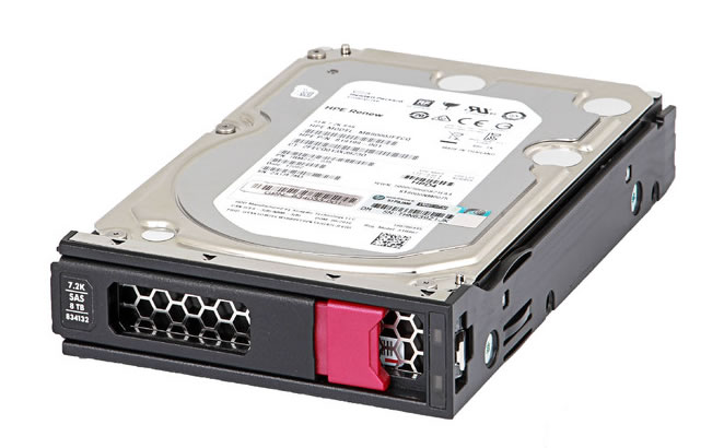 HPE 834132-001 8TB SAS 12G 7.2K LFF LP 512e DS HDD | Fast