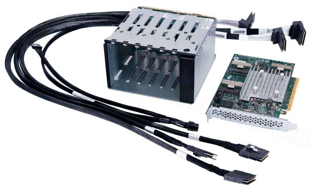 ppgページ　DY62-S　二点 HPE NVMe 6 SSD Express Bay Kit (774741-B21) for DL380 Gen9