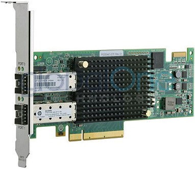 QR559A HPE SN1000E 16Gb 2-port PCIe Fibre Channel Host Bus Adapter (HPE  Spare #: 676881-001)