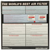 E-2014 K&N Uni. Air Filter