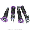 D2 Racing Coilovers Kit - Street Use - Seat Leon 5F 2WD ?50 (Rr Twist- beam Suspension) OE Rr Separated 12-UP