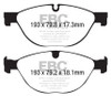 DP42191R EBC Yellowstuff Street and Track Brake Pads (FRONT)