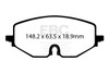 DP42439R EBC Yellowstuff Street and Track Brake Pads (FRONT)