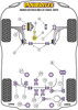 PFF85-704 Powerflex Lower Engine Mount Insert (Large) Petrol/Tuned Diesel