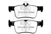 DP22301 EBC Greenstuff 2000 Series Sport Brake Pads (REAR)