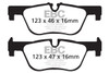 DP22132 EBC Greenstuff 2000 Series Sport Brake Pads (REAR)