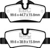 DP22228 EBC Greenstuff 2000 Series Sport Brake Pads (REAR)