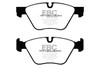 DP62077 EBC 6000 Series Greenstuff Truck and SUV Brakes (FRONT)