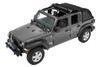 5686335 Bestop Soft Top Trektop Slantback (Black Diamond) - Jeep Wrangler JL 4-Door 2018-2026