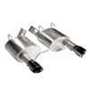 14316BLK Corsa Sport 3.0" Axle-Back Exhaust w/ 4.0" Single Black Tips - Ford Mustang GT & Mustang Boss 302 5.0L V8 2011-2014
