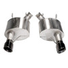 14316BLK Corsa Sport 3.0" Axle-Back Exhaust w/ 4.0" Single Black Tips - Ford Mustang GT & Mustang Boss 302 5.0L V8 2011-2014