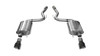 14329BLK Corsa Touring 3.0" Axle-Back Exhaust w/ 4.5" Single Black Tips - Ford Mustang Fastback GT 5.0L V8 2015-2017
