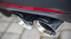 14334 Corsa Sport 3.0" Axle-Back Exhaust w/ 4.0" Twin Polished Tips - Ford Mustang GT 5.0L V8 2015-2017
