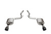21256BLK Corsa Touring 3.0" Axle-Back Exhaust w/ 4.5" Slash-Cut Single Black Tips - Ford Mustang GT 5.0L V8 2024+