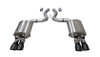 21002BLK Corsa Sport 3.0" Axle-Back Exhaust w/ 4.0" Twin Black Tips - Ford Mustang GT 5.0L V8 2024+