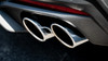 140961 Borla ATAK Cat-Back Exhaust System (3.0" Pipe Diameter & 4.0" Dual Round Rolled Angle-Cut Long Bright Chrome Tips) - Ford Mustang GT 5.0L V8 w/o Active Exhaust 2024-2026