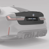 RevoZport Carbon Fiber Trunk Lid for BMW M3 G80