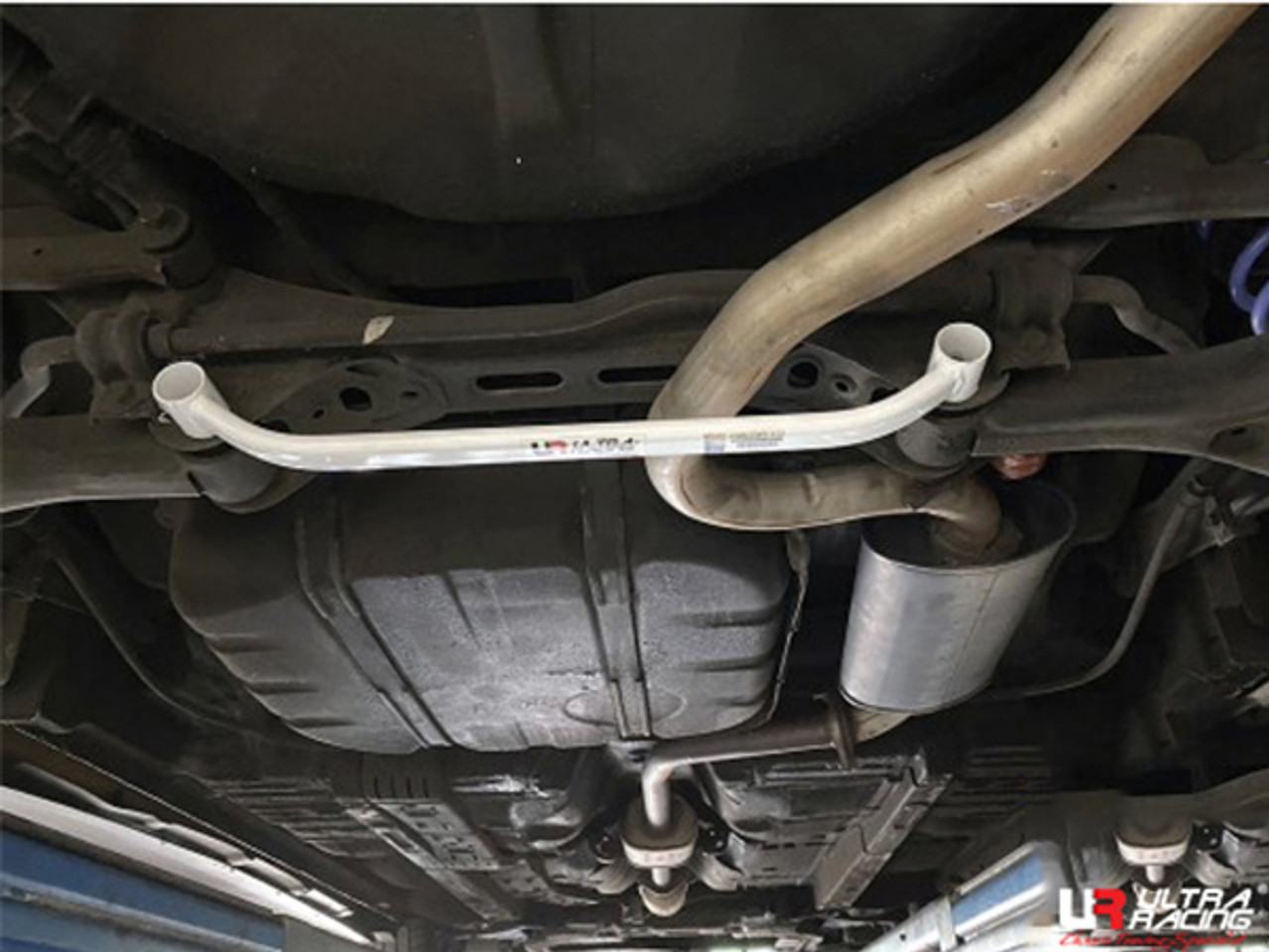 UR-RL2-1041 Hyundai Elantra / Avante (HD) 1.6, 1.8, 2.0 07-10 (2WD) Rear  Lower Bar / Rear Member Brace (2 Points)