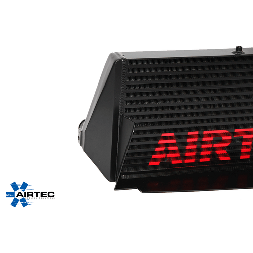 AIRTEC Stage 2 Intercooler Upgrade for Ford Focus ST MK3, PRO Series Black Intercooler