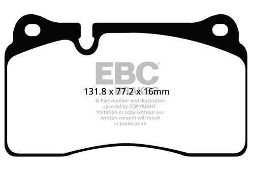 DP52070NDX EBC Brakes Bluestuff NDX Trackday Brake Pads