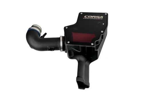 419850D Corsa Plastic Closed Box Air Intake w/ DryTech Filter - Ford Mustang GT 5.0L V8 2018-2023