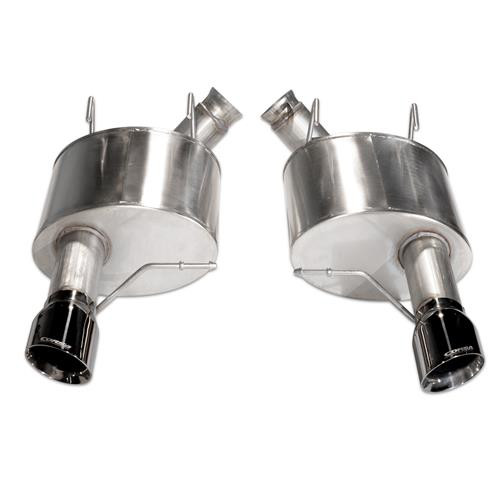 14317BLK Corsa Xtreme Axle-Back Exhaust System (Black Tips) - Ford Mustang GT & Mustang Boss 302 5.0L V8 2011-2014